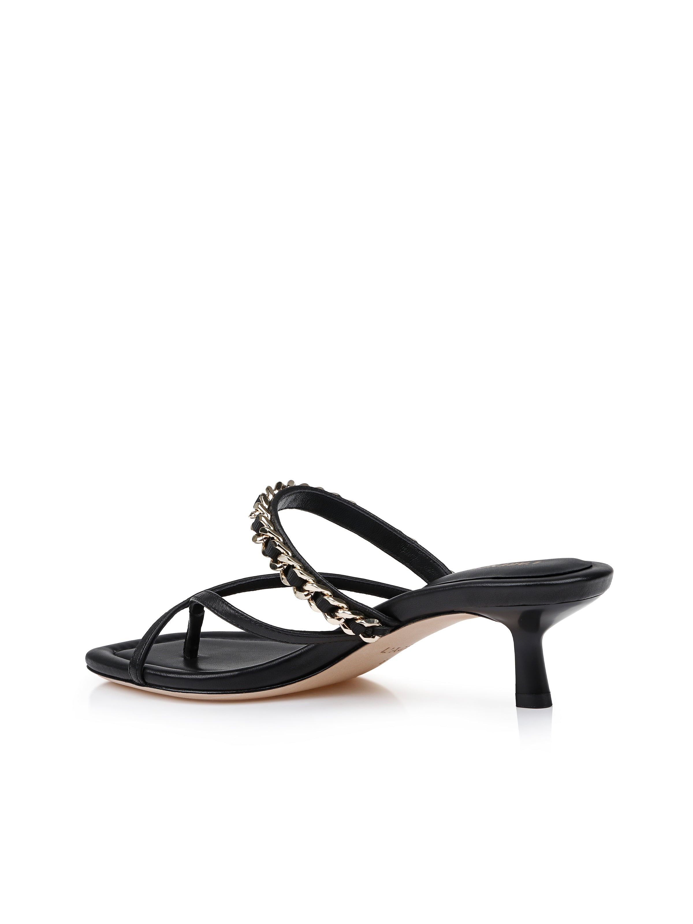Georgette Kitten-Heel Sandal - 3