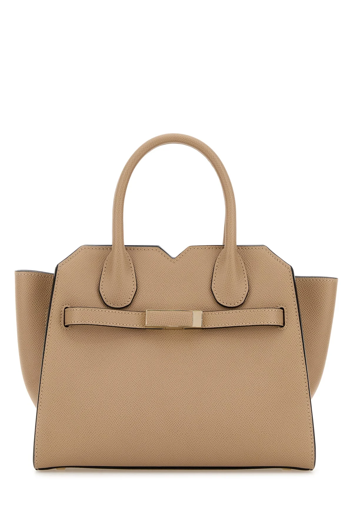 Antiqued pink leather Milano handbag - 1