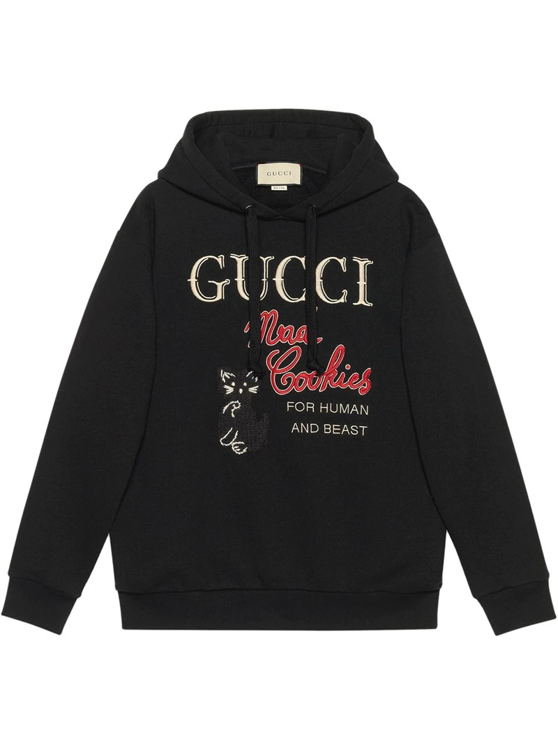 Mad Cookies embroidered hoodie - 1