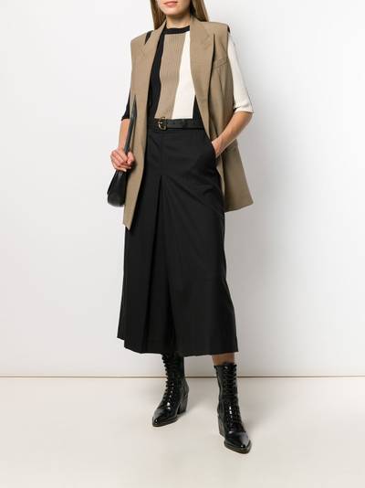 AMI Paris high-waist divided skirt outlook