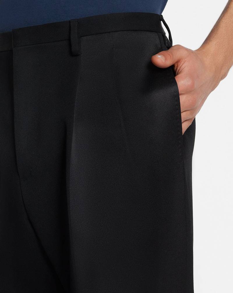 Lanvin TWO PLEATED PANTS WITH CONTRASTING PANELS outlook