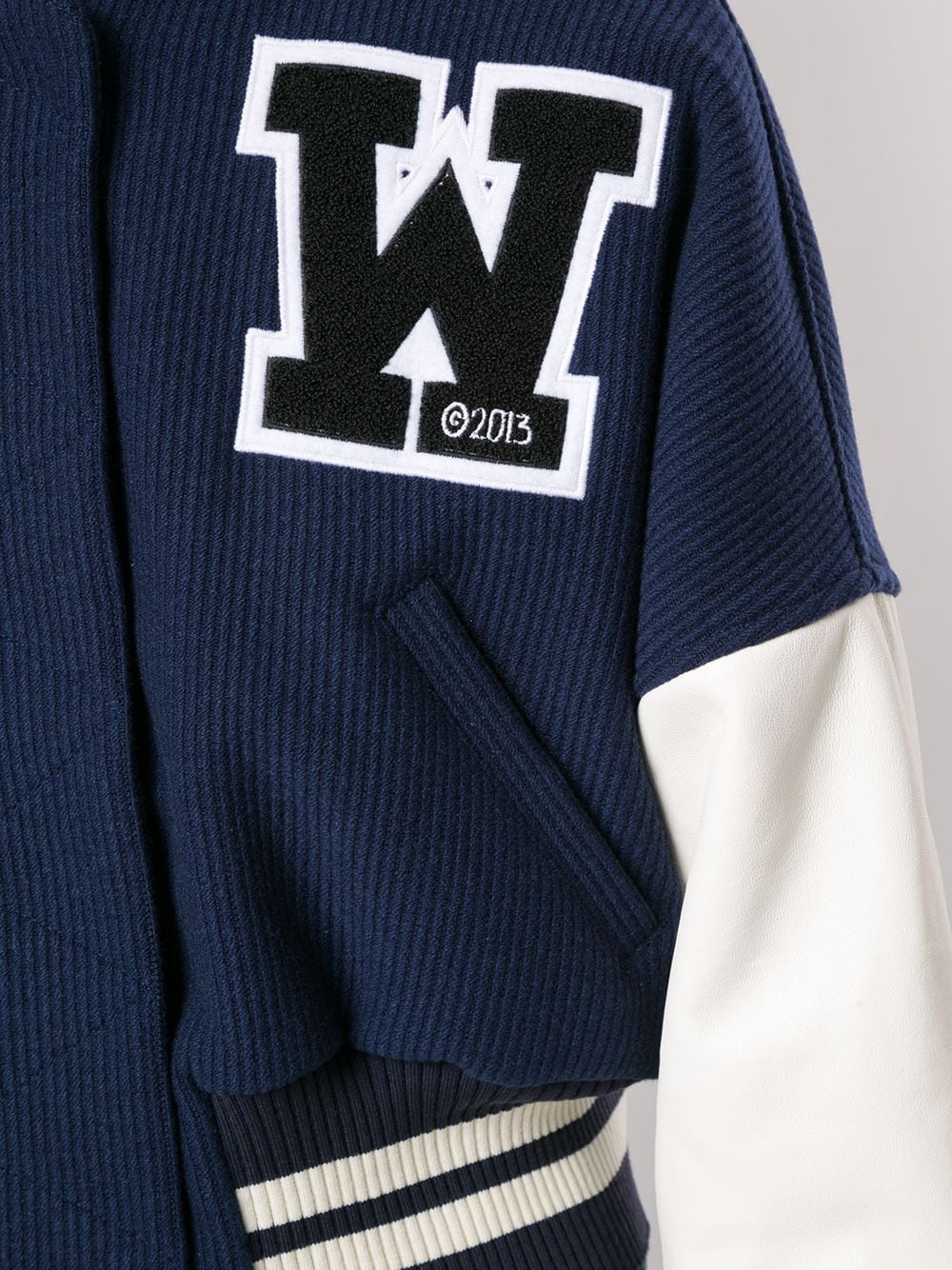 logo patches varsity jacket - 5