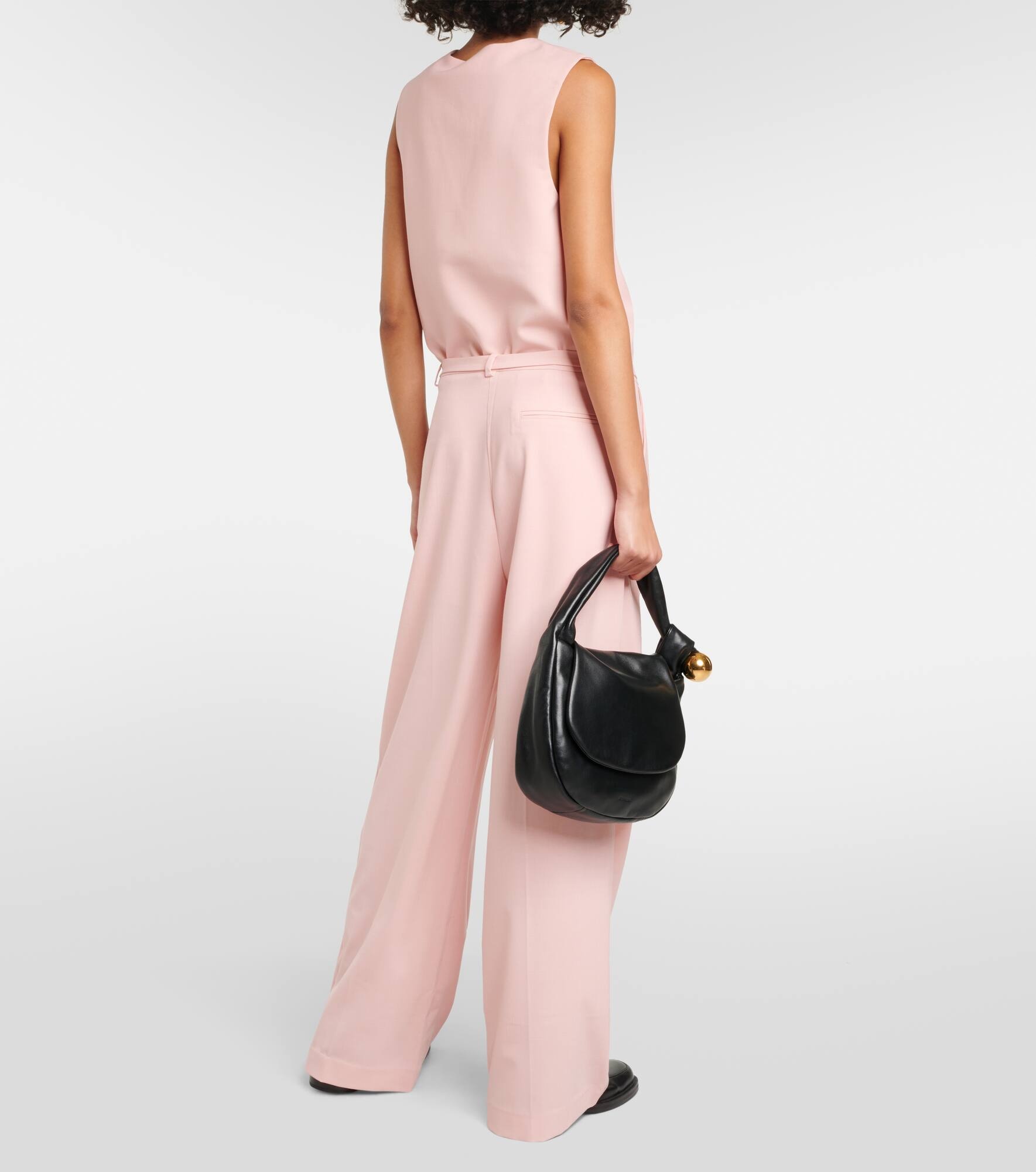 Dario mid-rise wide-leg pants - 3