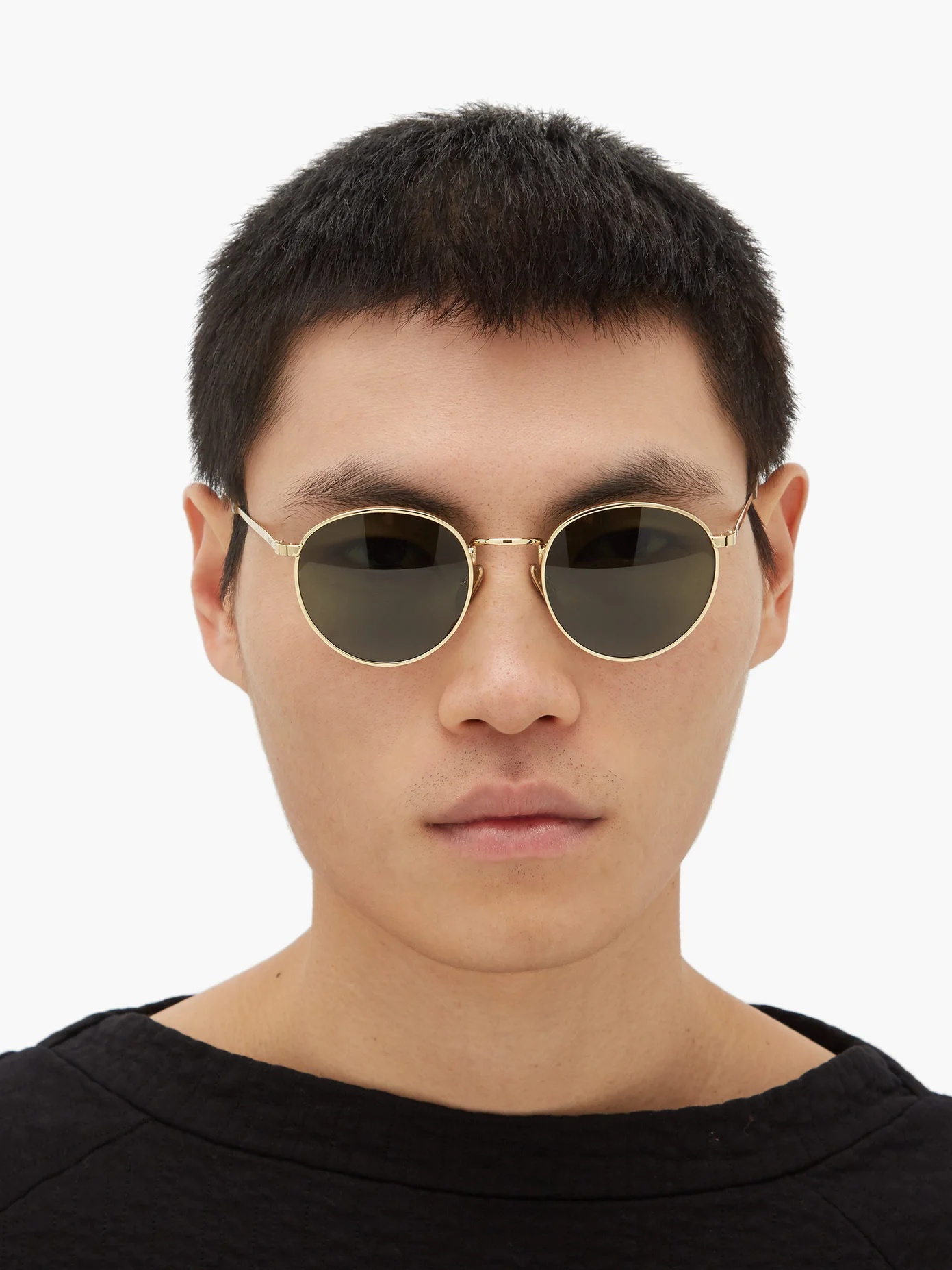 Round metal sunglasses - 2