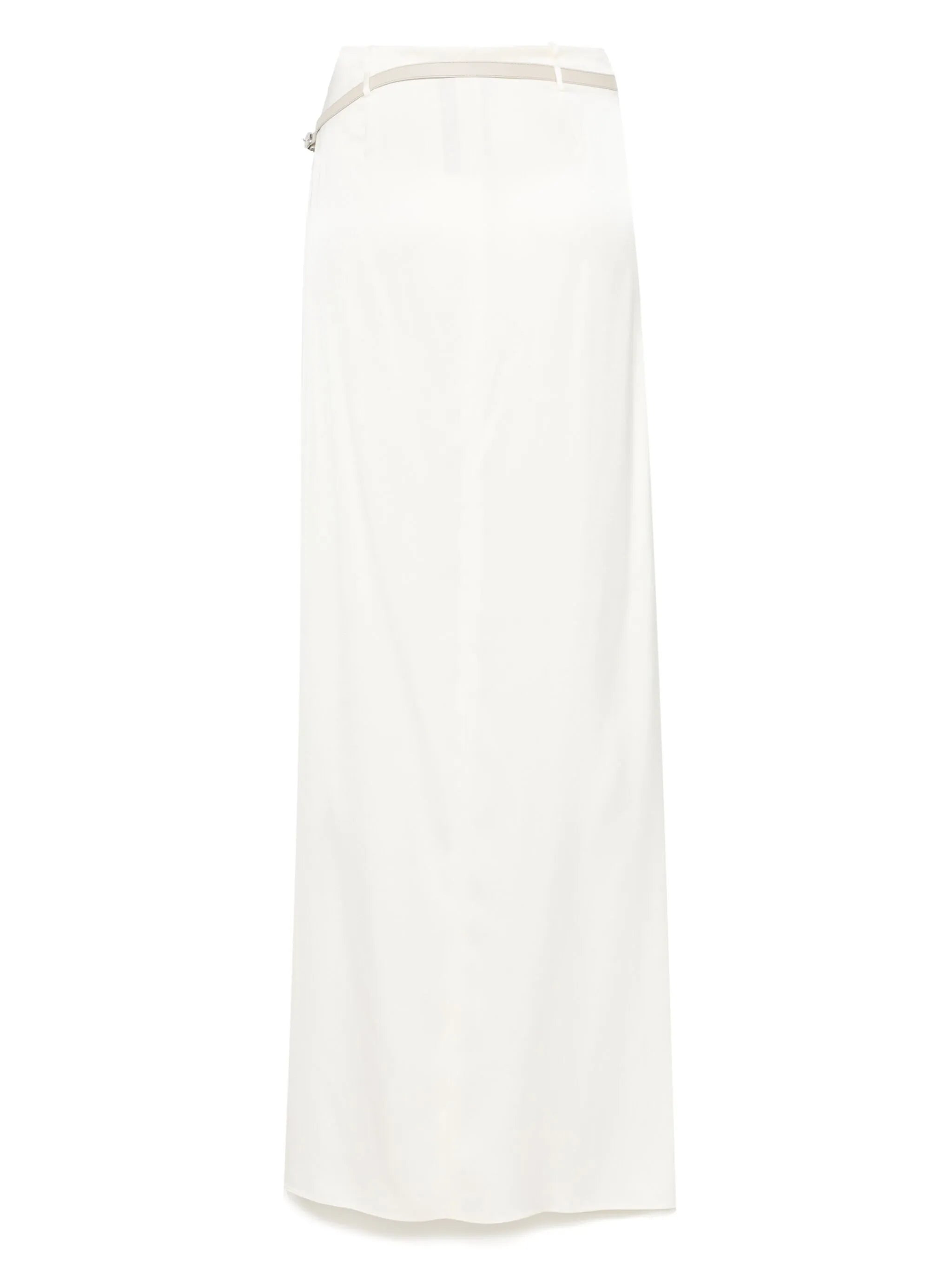 silk maxi skirt - 2
