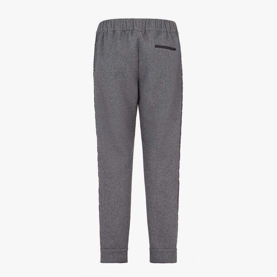 Gray wool pants - 2