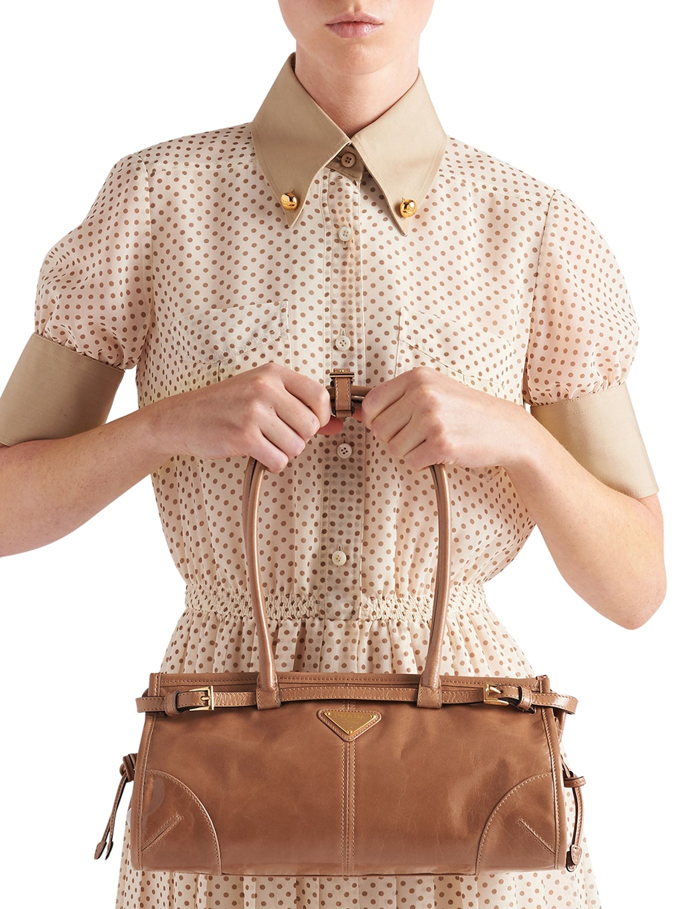 MEDIUM LEATHER HANDBAG - 2