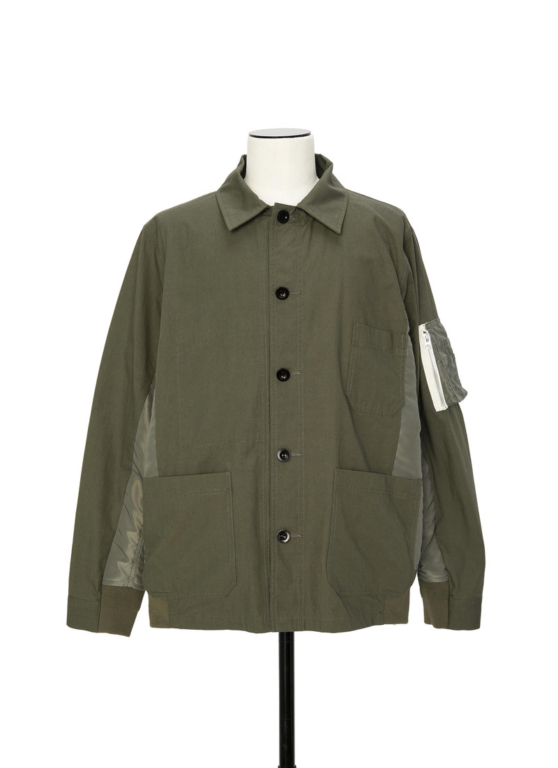 Cotton Nylon Oxford Jacket 1