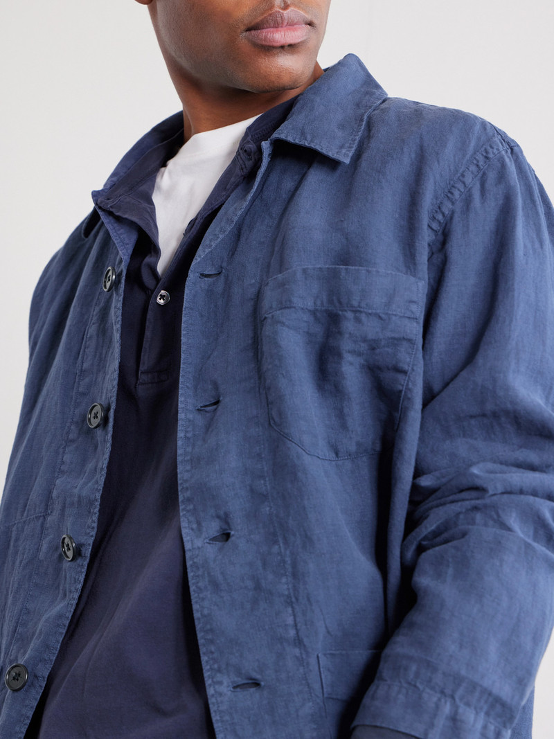 Perry Linen and Cotton-Blend Woven Jacket 5