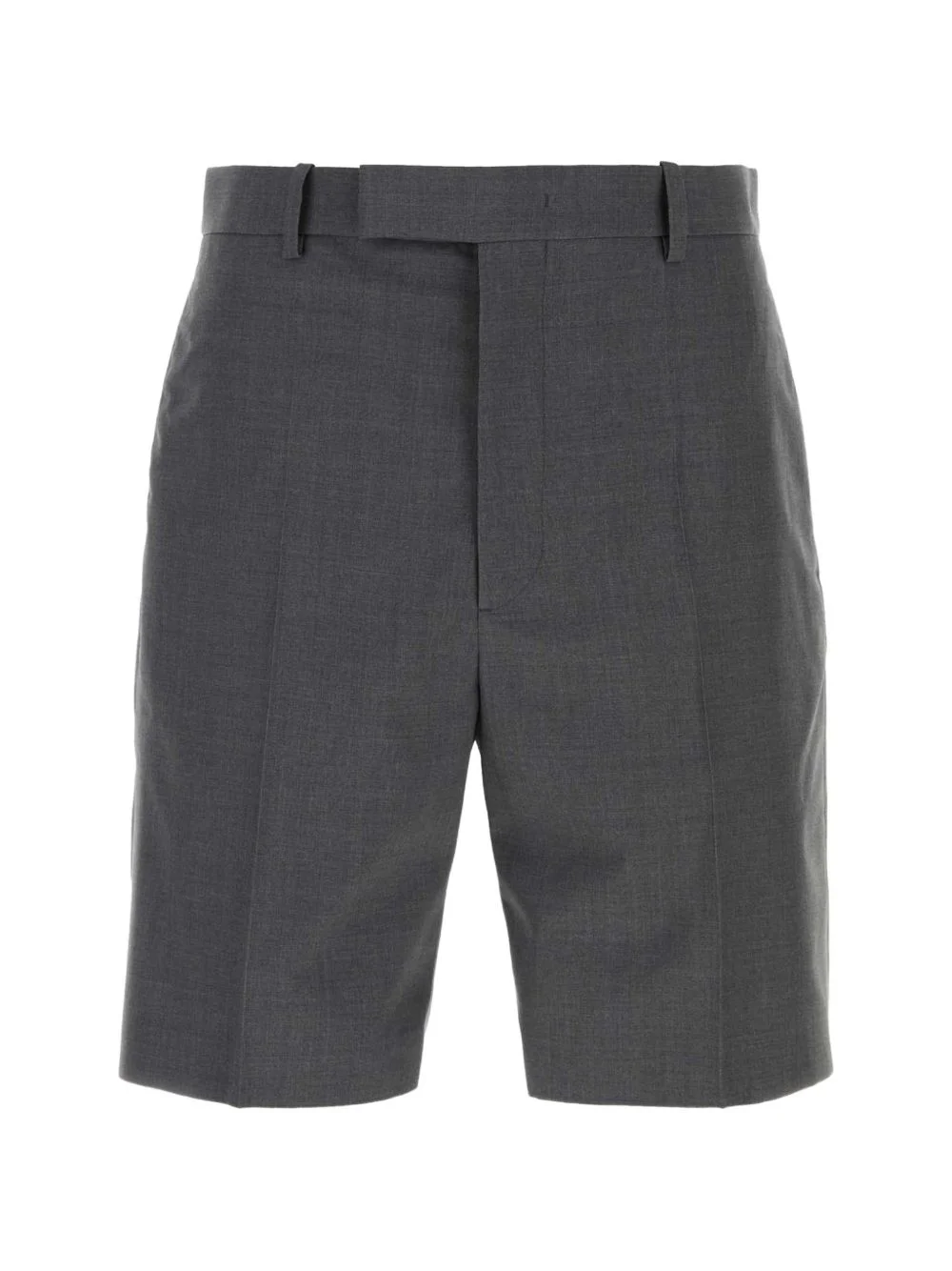 pleated bermuda shorts - 1