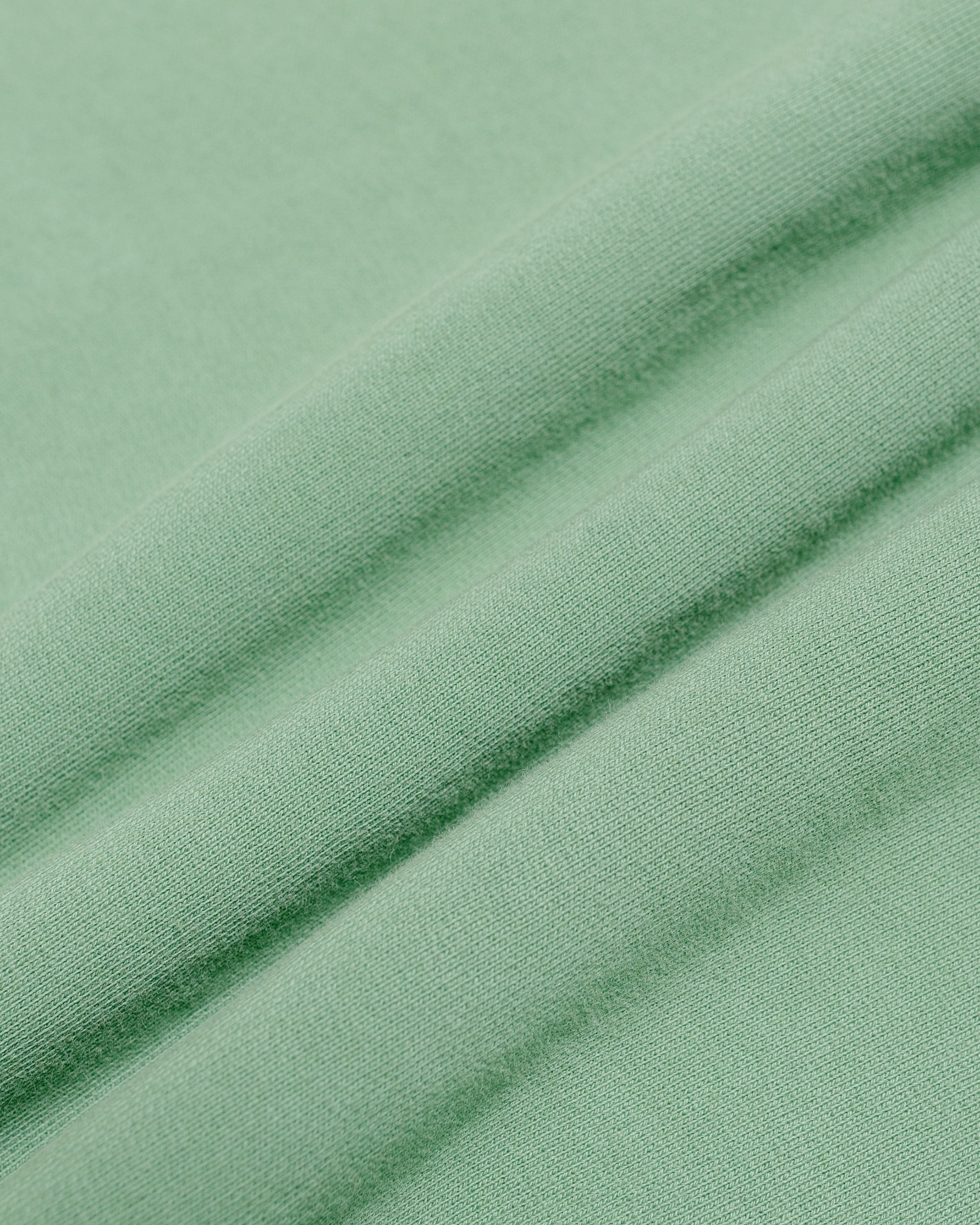 Lost & Found Quarter Zip Sweatshirt Faded Green - 5