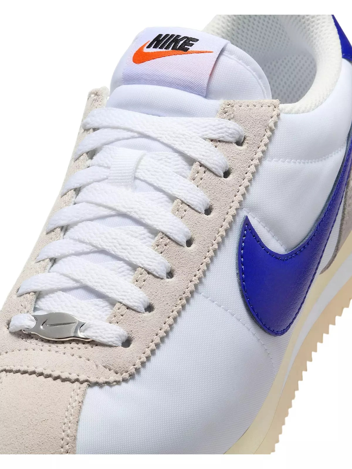 Cortez Textile "White/Phantom/Alabaster/Deep Night" Women's Shoe - 7