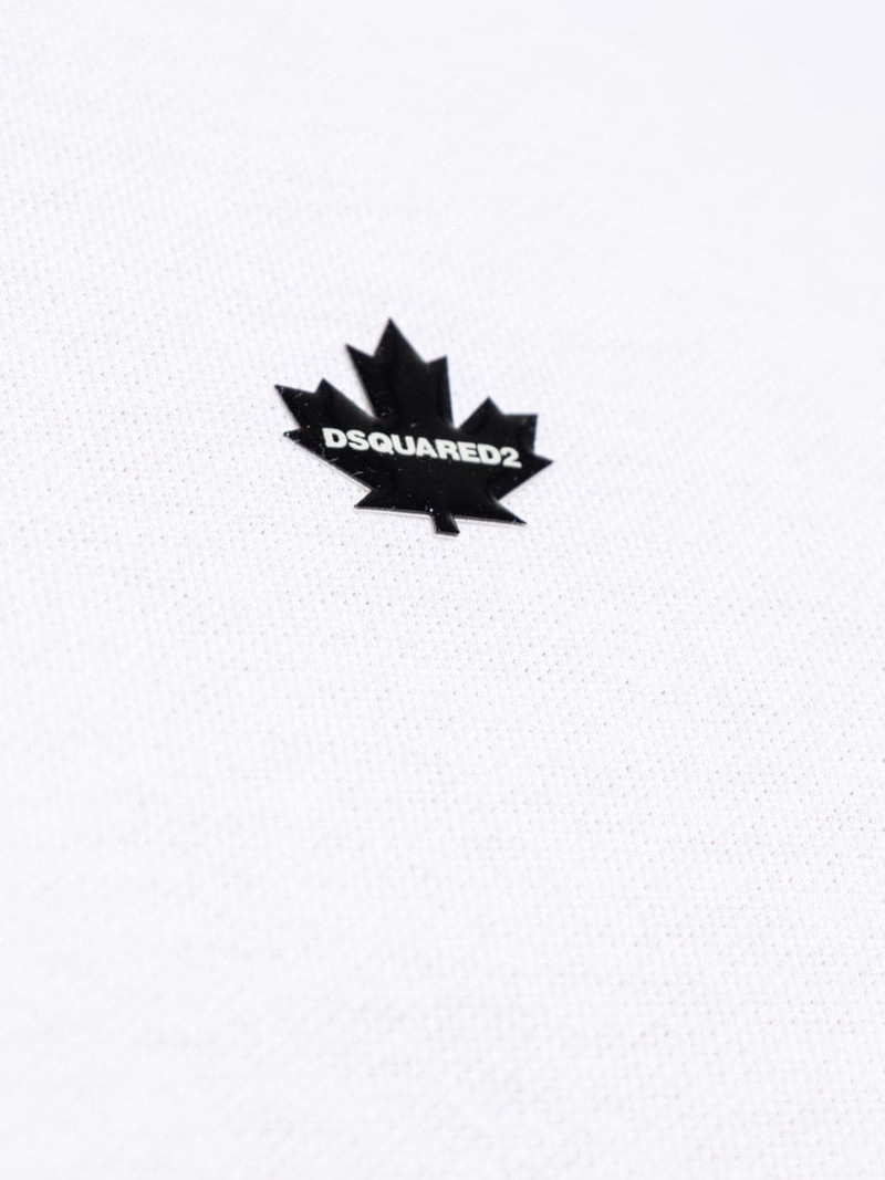 logo-appliquÃ©d cotton T-shirt 5