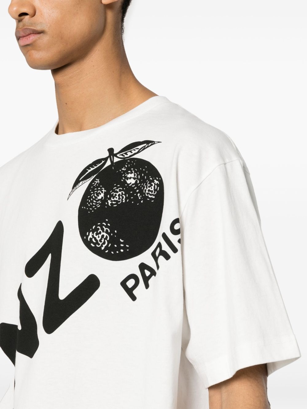 logo-print cotton T-shirt - 5