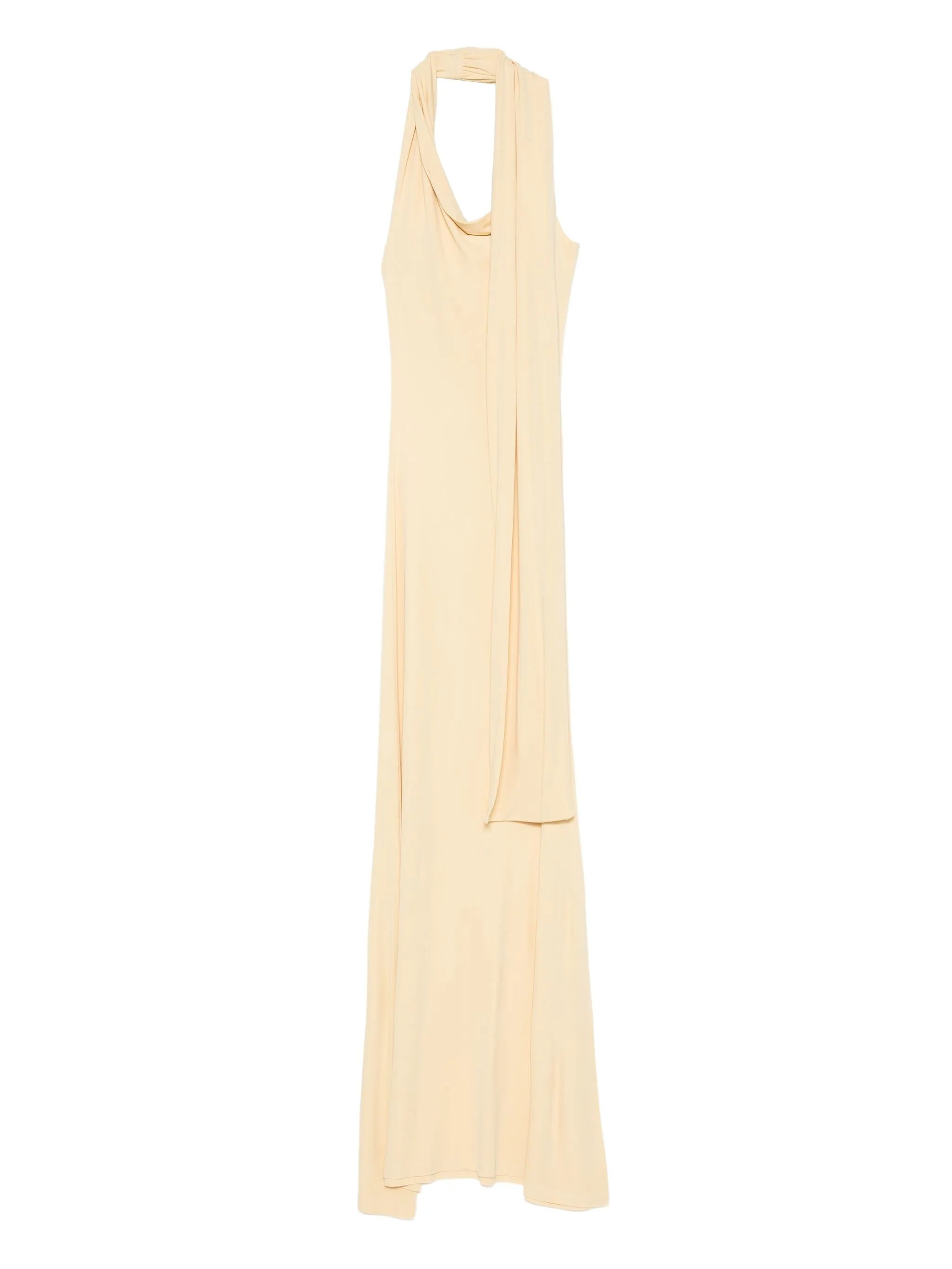Wisp halterneck draped maxi dress - 1