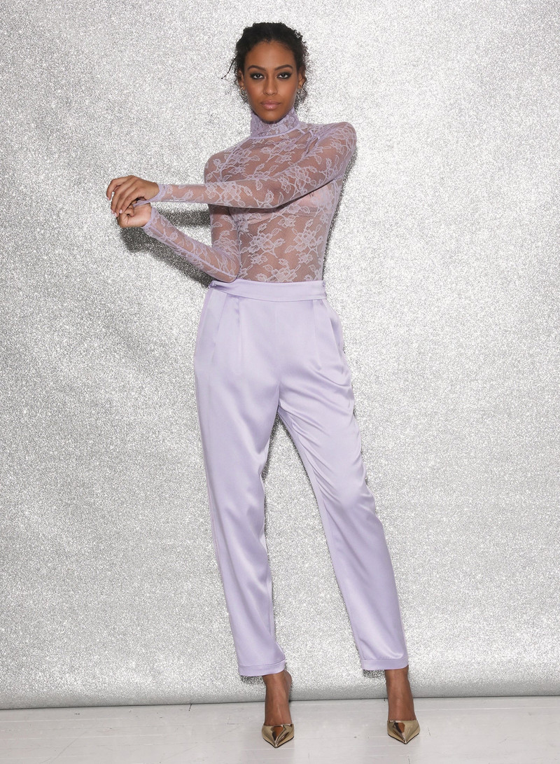 Pleated Tuxedo Pant 1