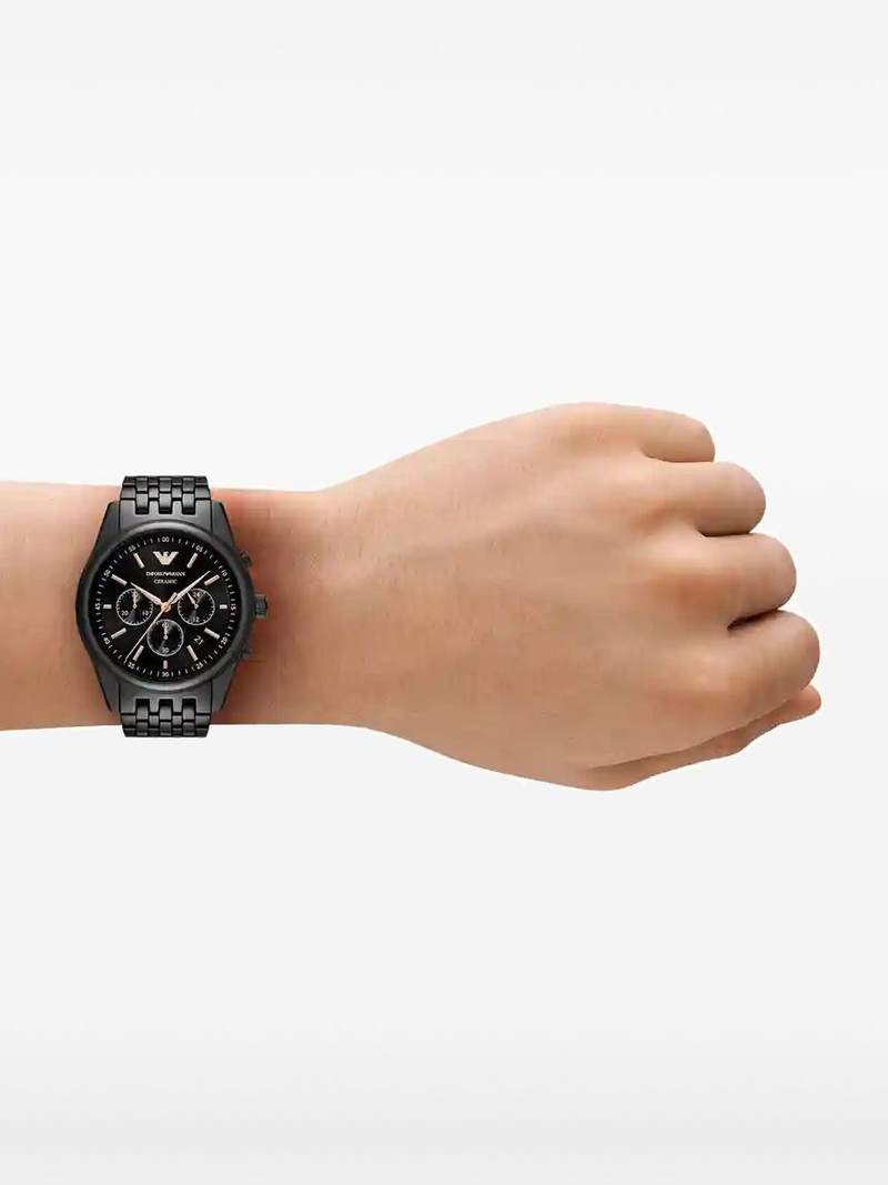 EMPORIO ARMANI round-face 43mm outlook