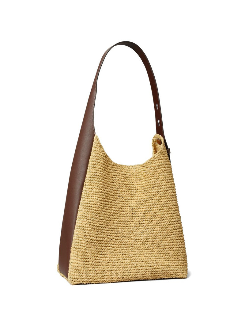 Romy woven shoulder bag 5