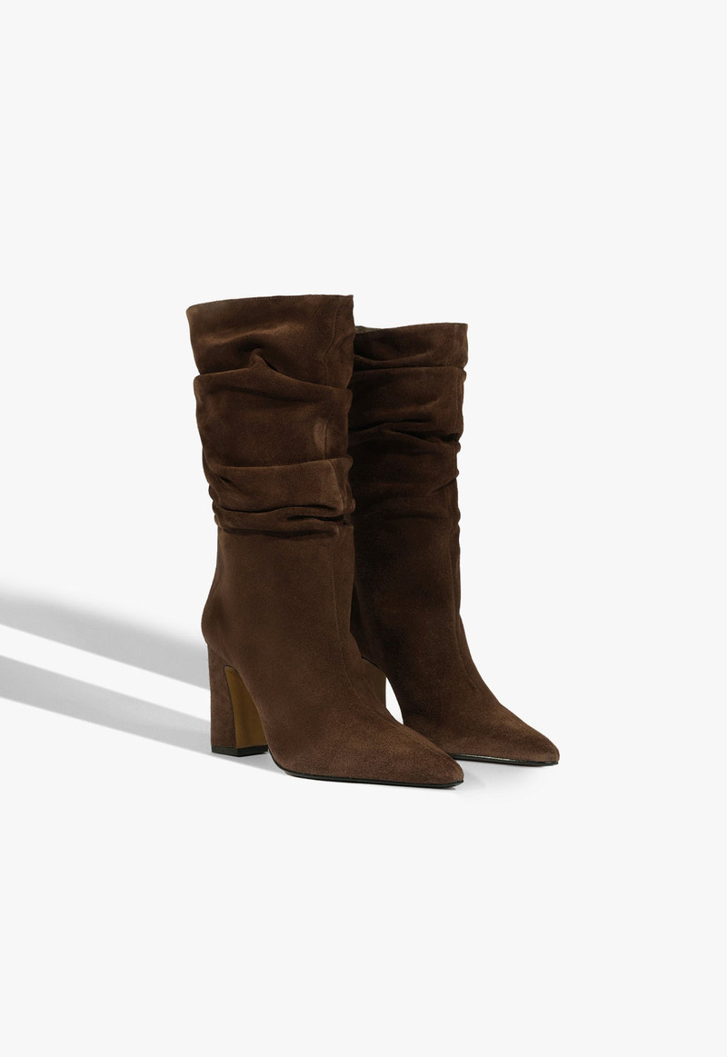 SCHUTZ Harriet Suede Boot outlook
