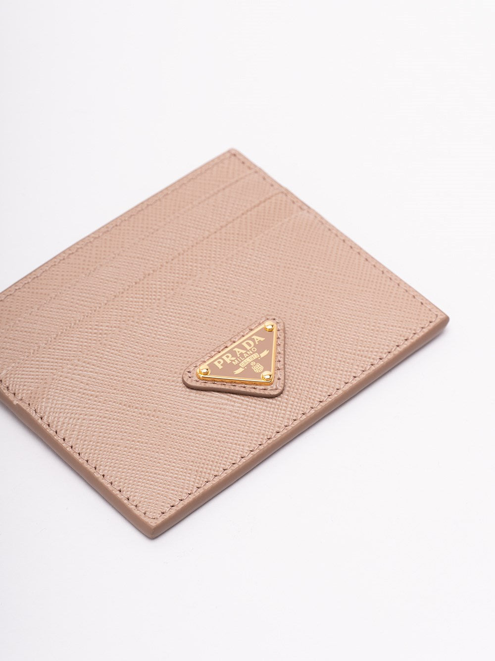 Prada Women Saffiano Leather Card Holder - 3