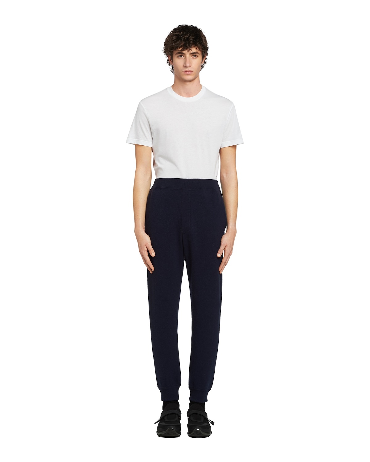 Wool and cashmere jogging pants - 2