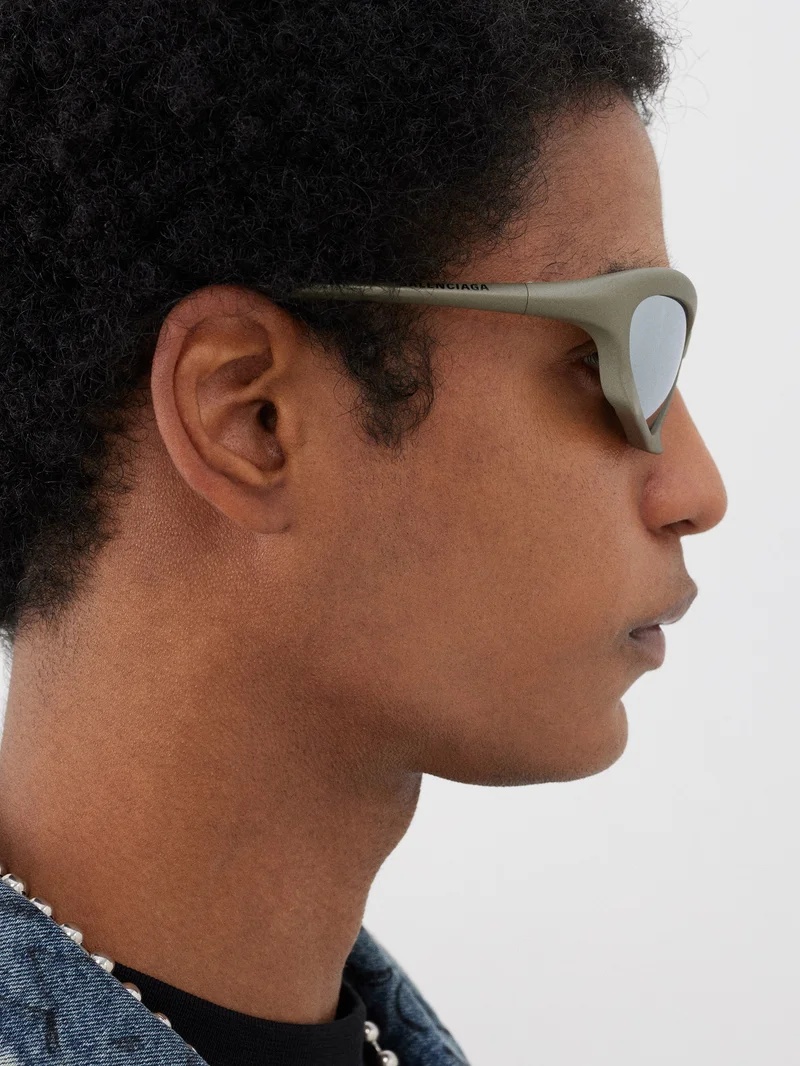 Square acetate sunglasses - 3