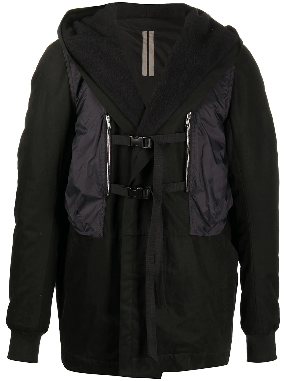 constraint hooded jacket  - 1