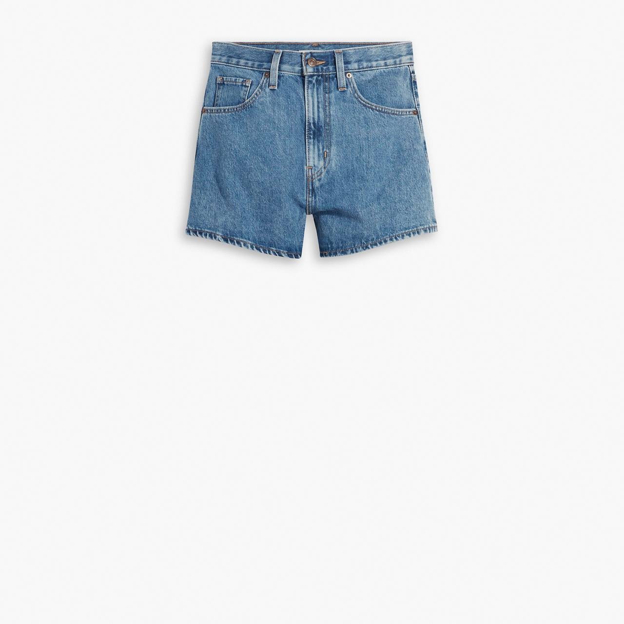 HIGH WAISTED MOM WOMEN'S SHORTS - 1
