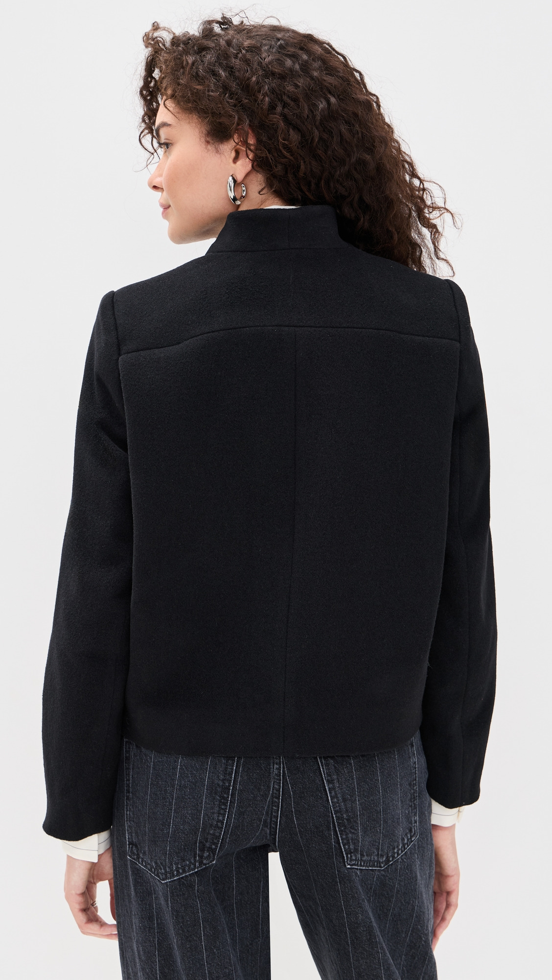 Short Curved Jacket - 2