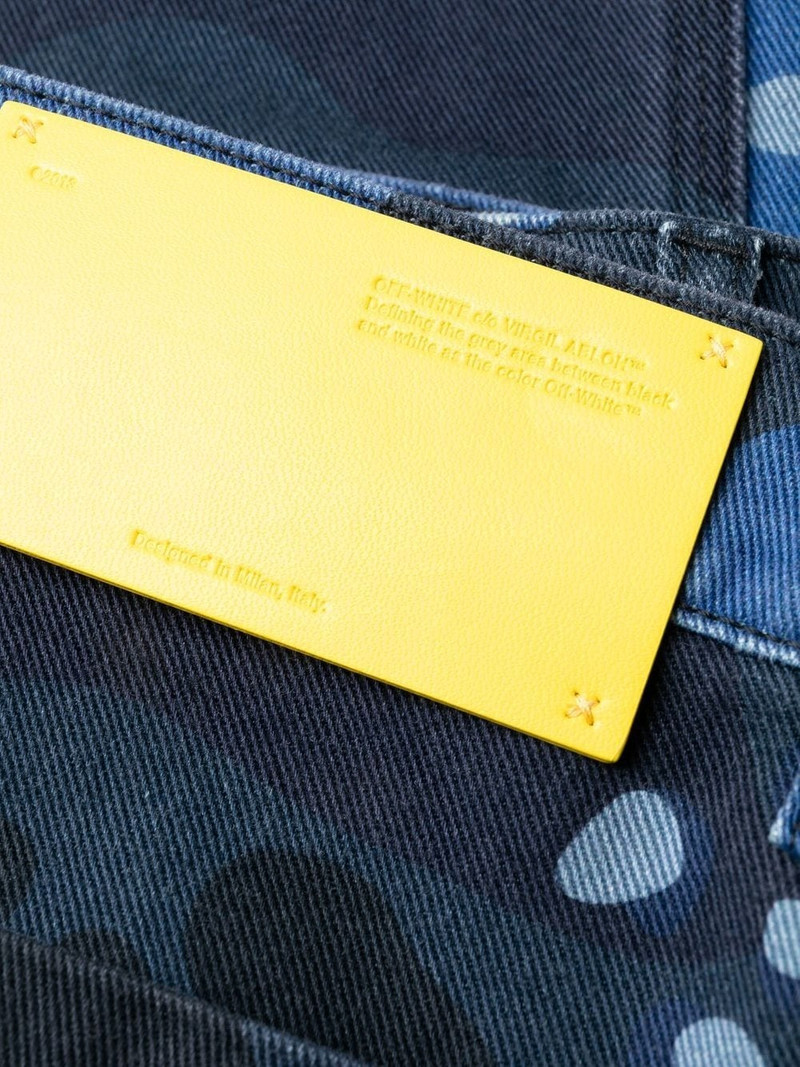 camouflage-print carpenter jeans 7