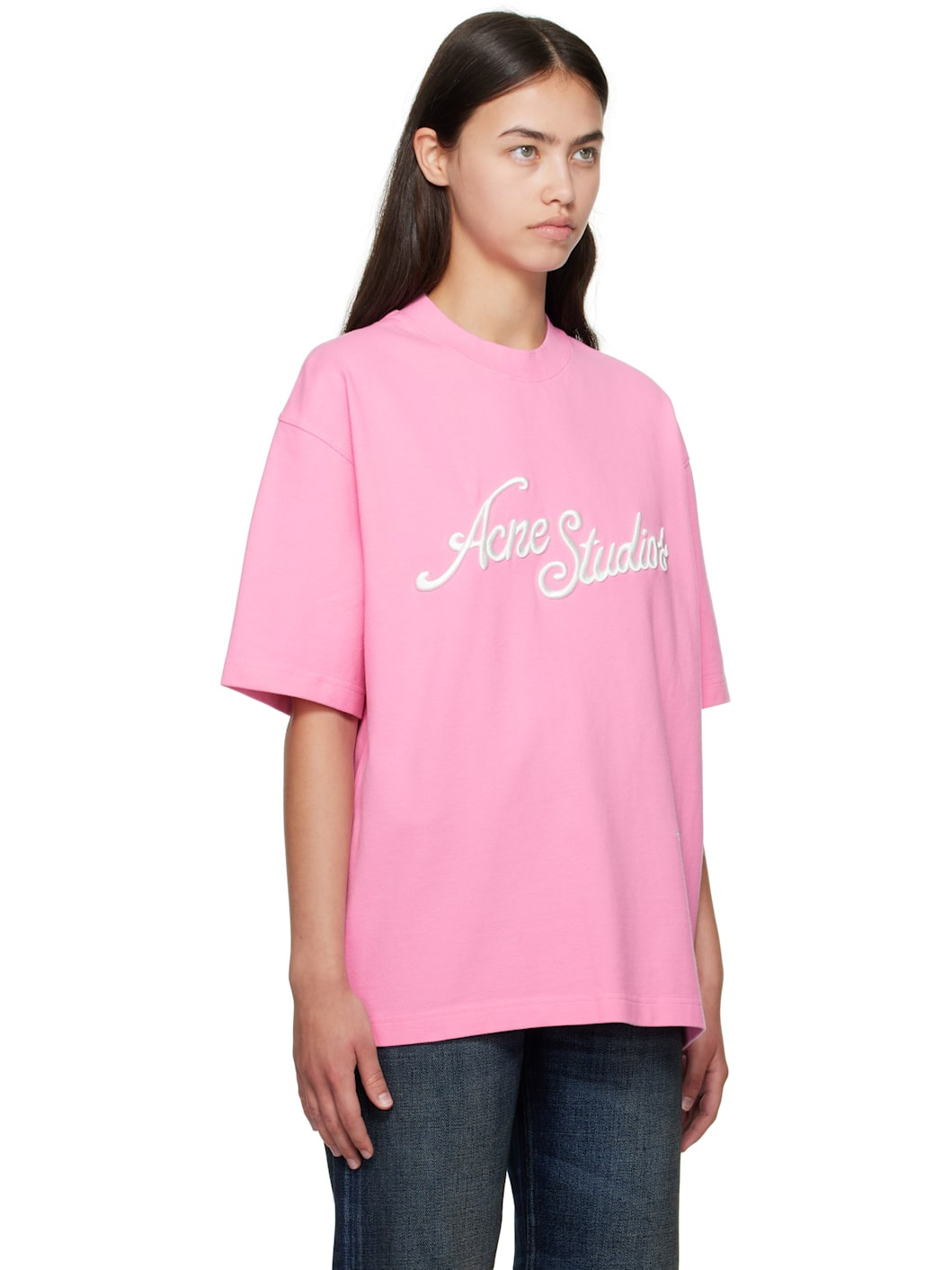 Pink Relaxed Fit Logo T-shirt - 2