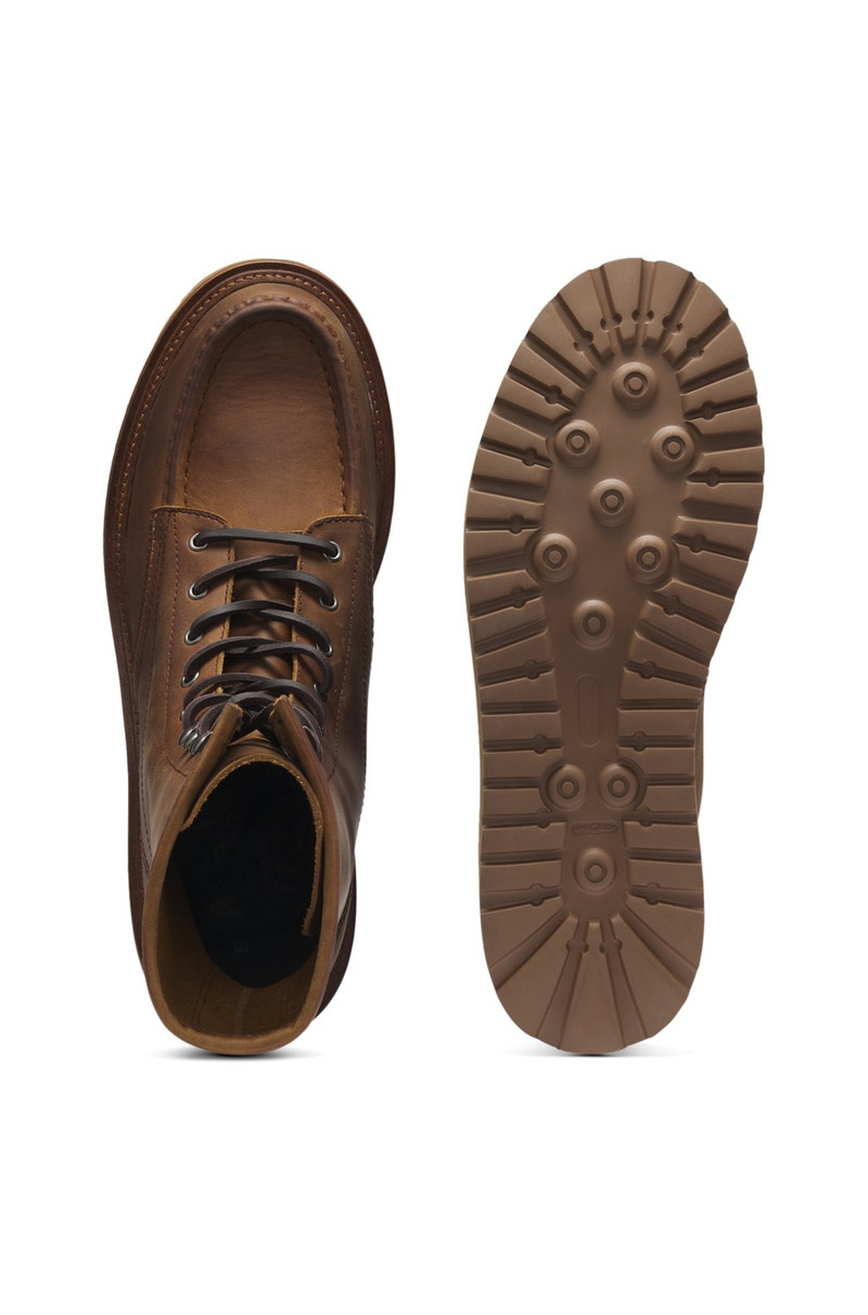 BECKHAM X BOSS HALF BOOTS IN LEATHER 4