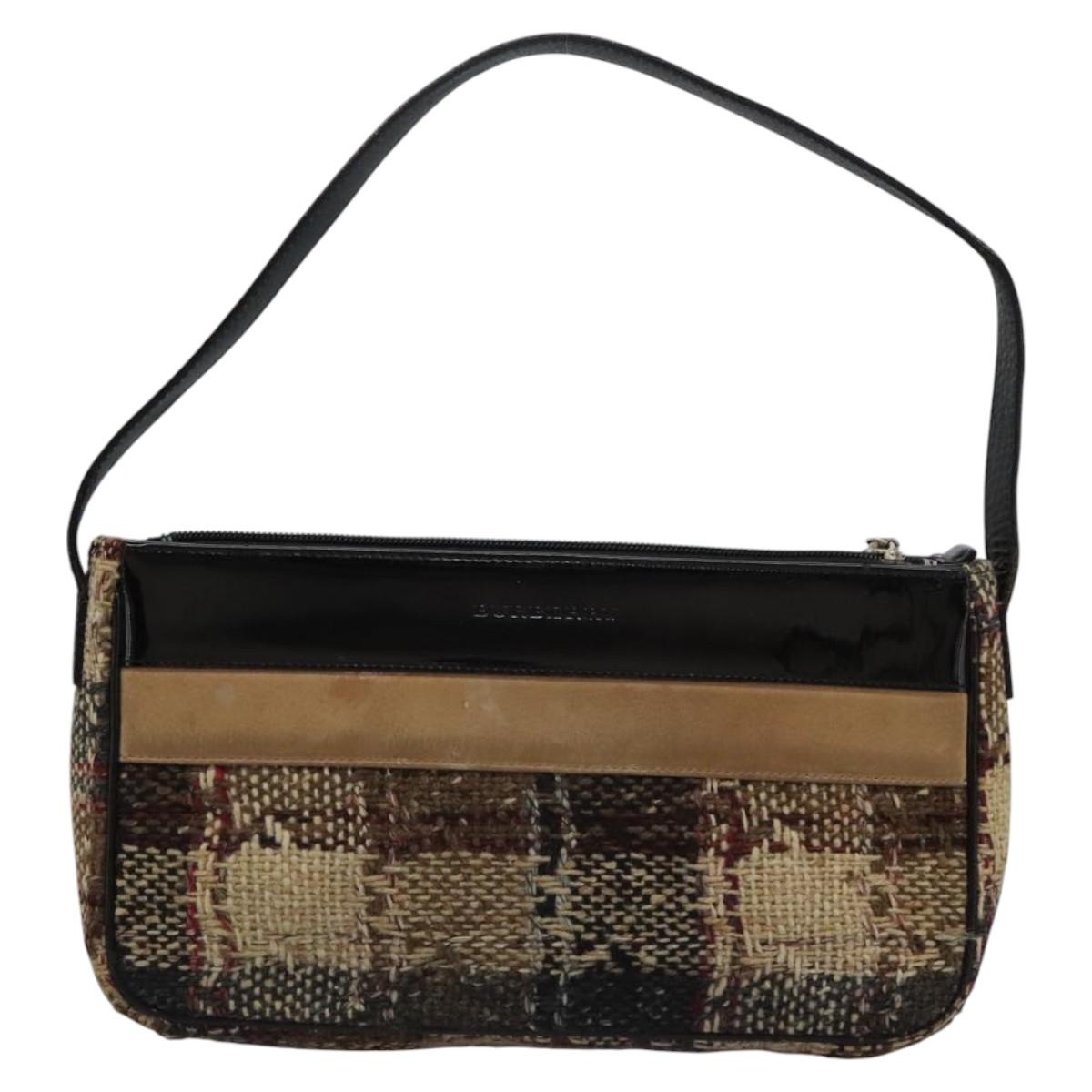 Burberry Nova Check Shoulder Bag Canvas Beige - 2