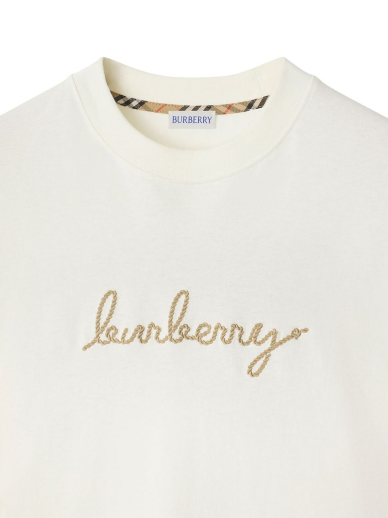 Burberry logo-embellished T-shirt outlook