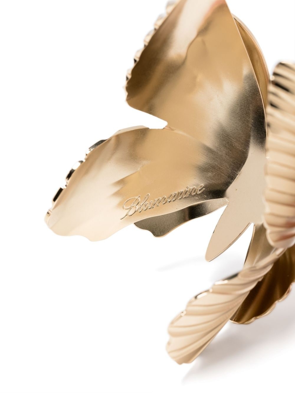 butterfly open-cuff bracelet - 3