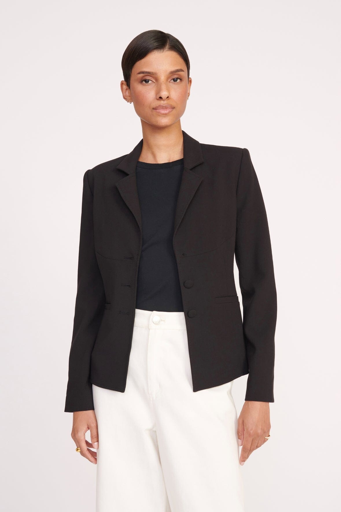 STAUD GRAYSON PANT WHITE - 3