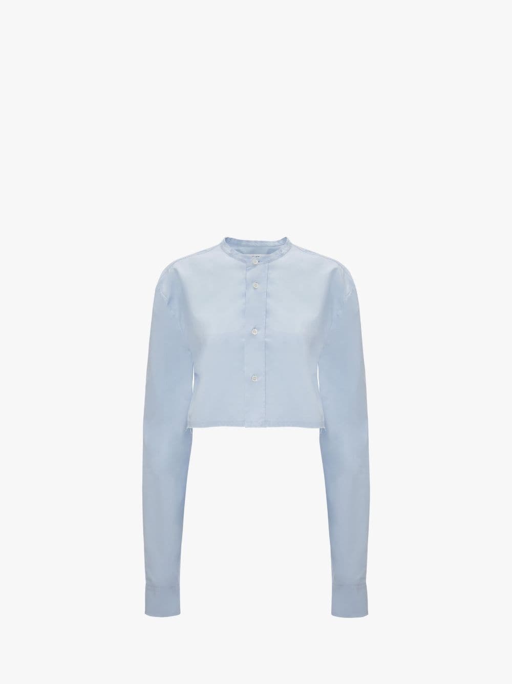 RAW EDGE CROPPED SHIRT - 1