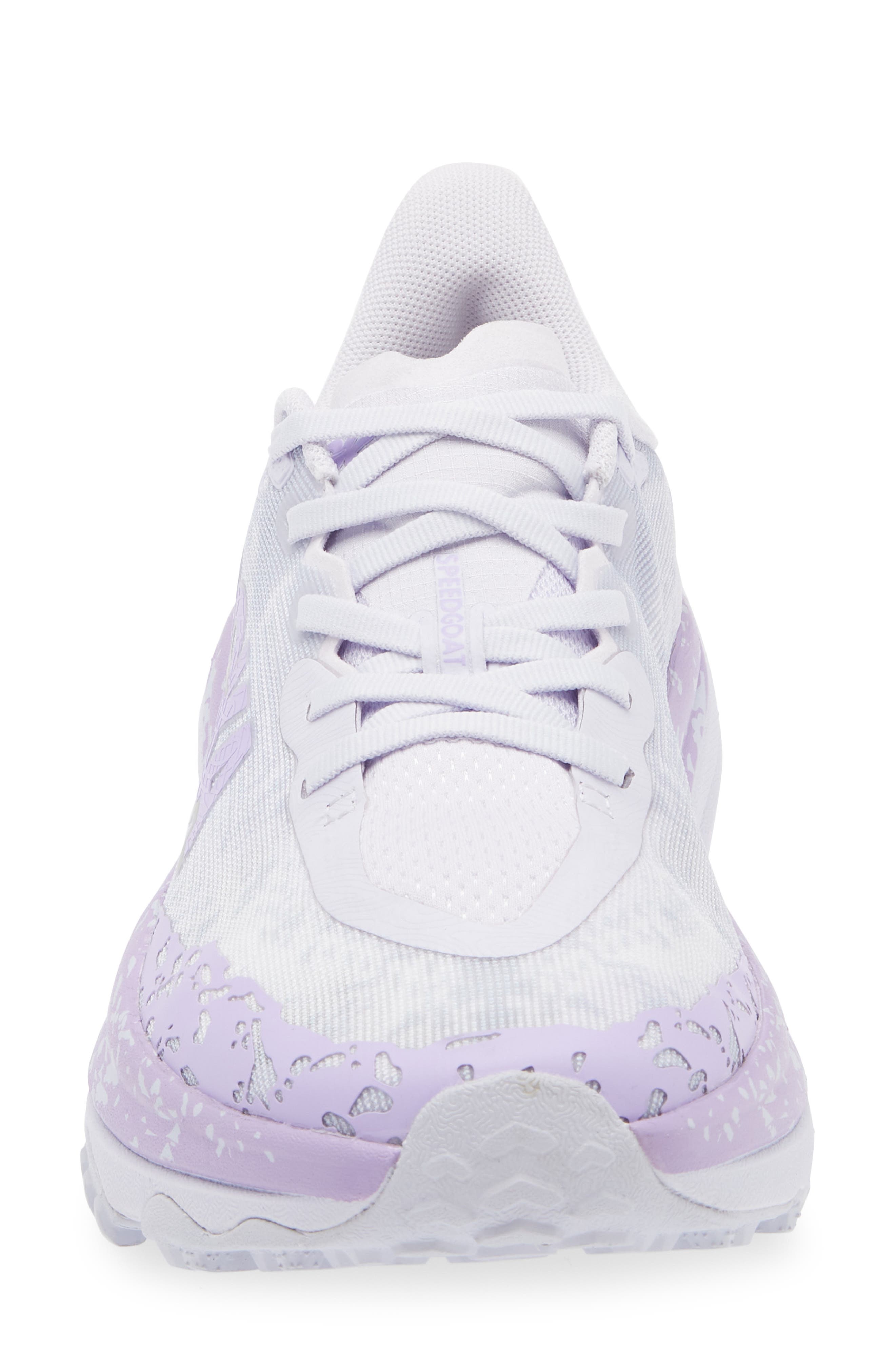 HOKA Speedgoat 6 Trail Running Shoe in Starlight Glow /Aster Flower at Nordstrom - 4