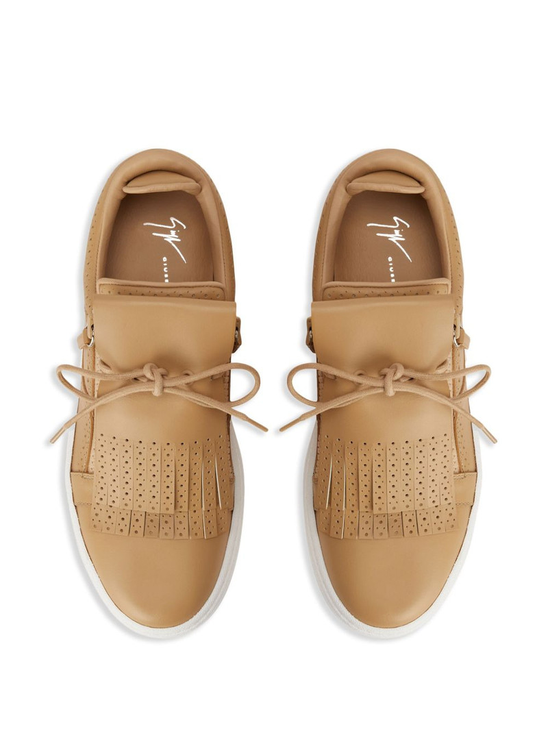 GZ94 low-top leather sneakers 4