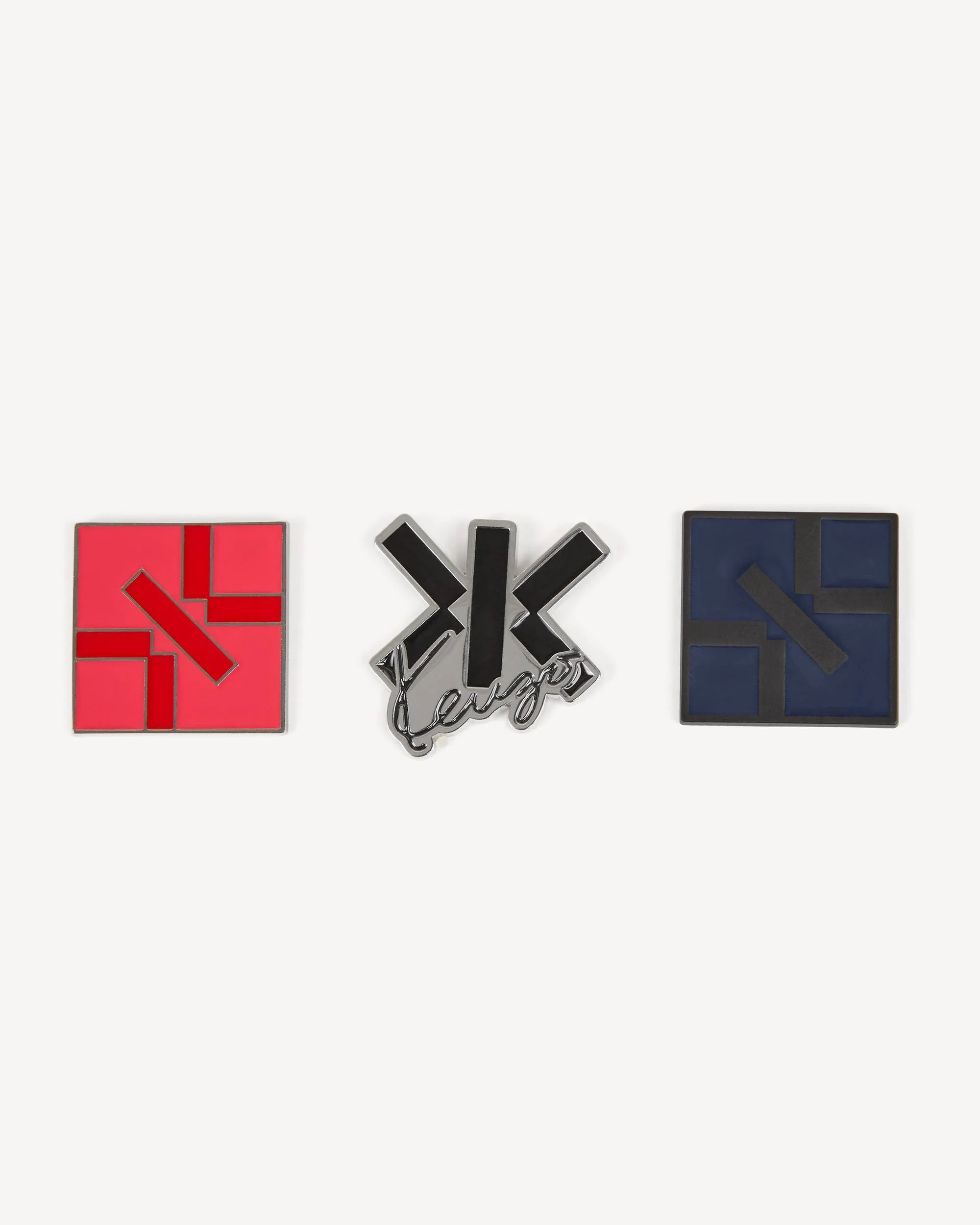 'KENZO Double K' set of pins - 1