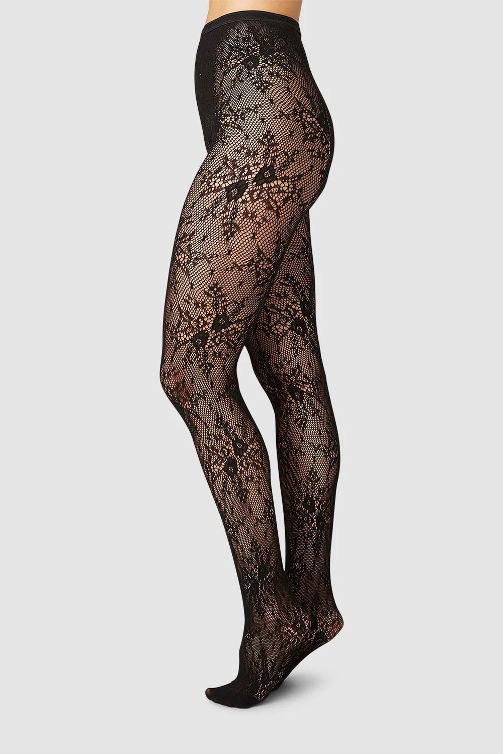 Rosa Lace Tights - 1