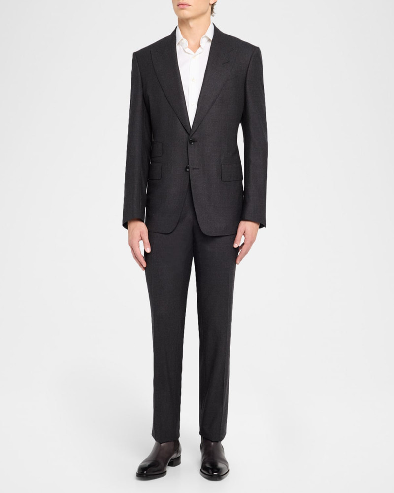 TOM FORD Men's Shelton Wool Prince of Wales Suit outlook