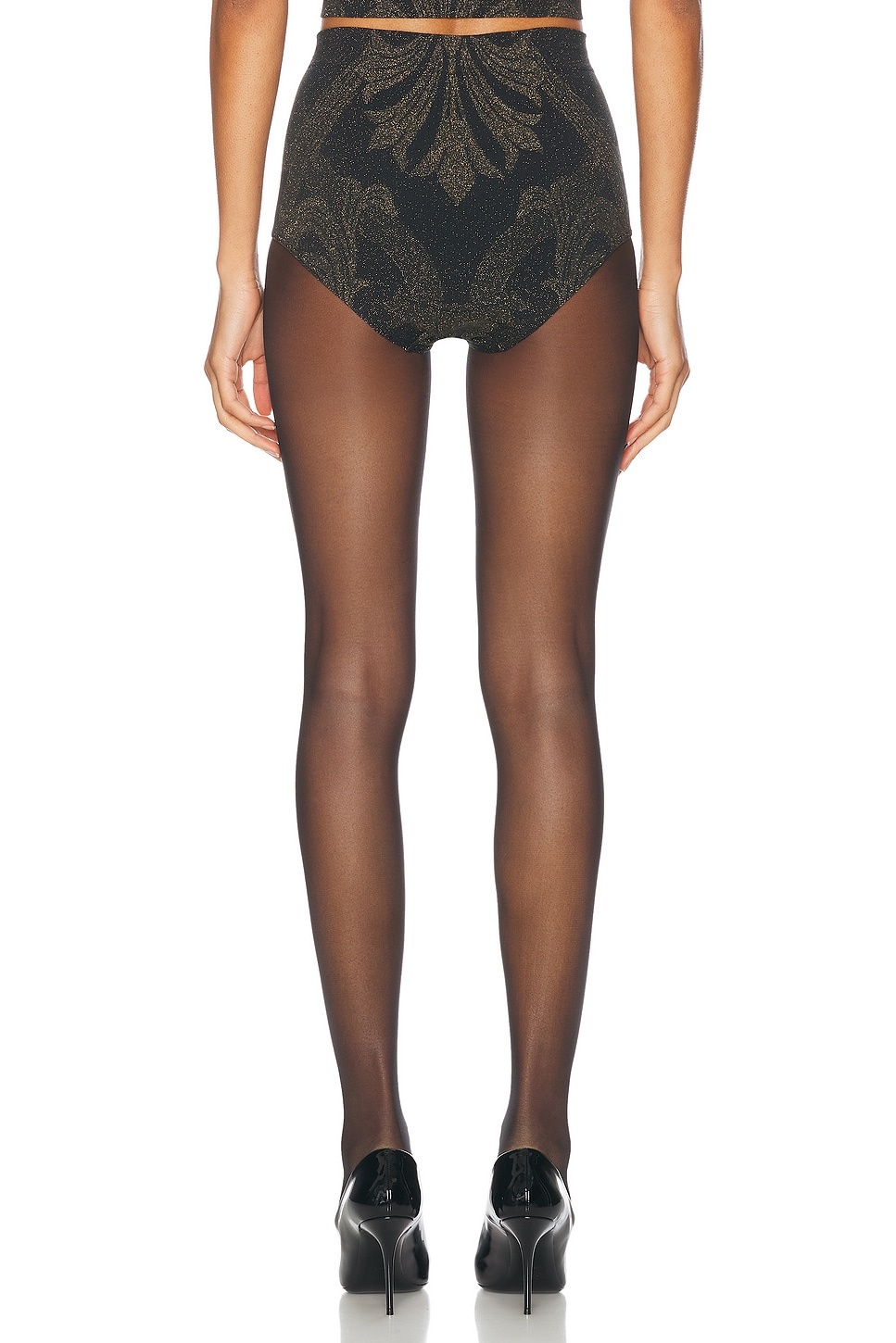 x Etro Metallic Jacquard Short - 4
