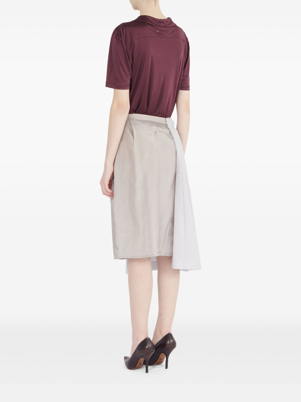 pleated midi skirt - 5