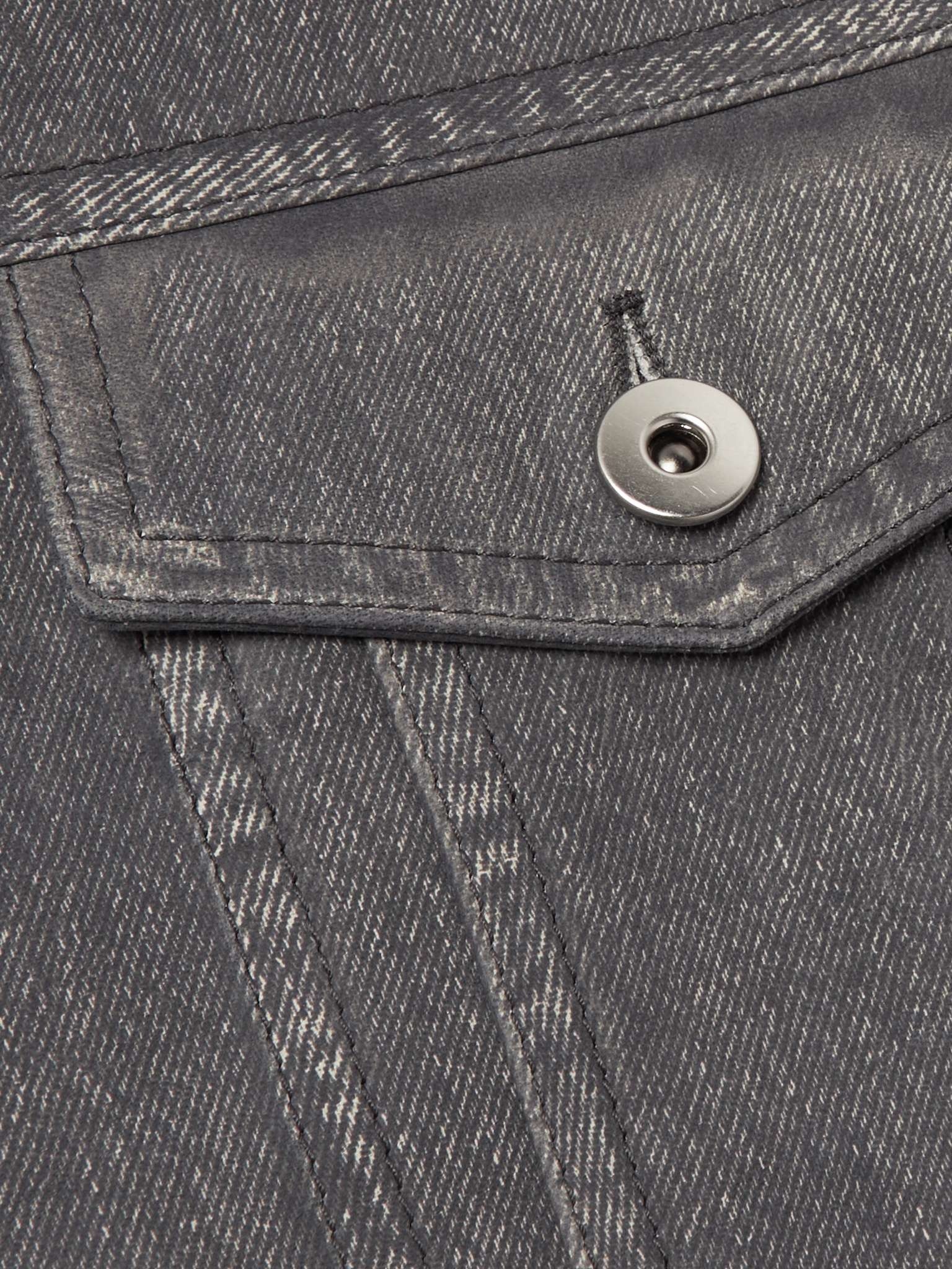 Bottega Veneta Printed Leather Jacket | mrporter | REVERSIBLE