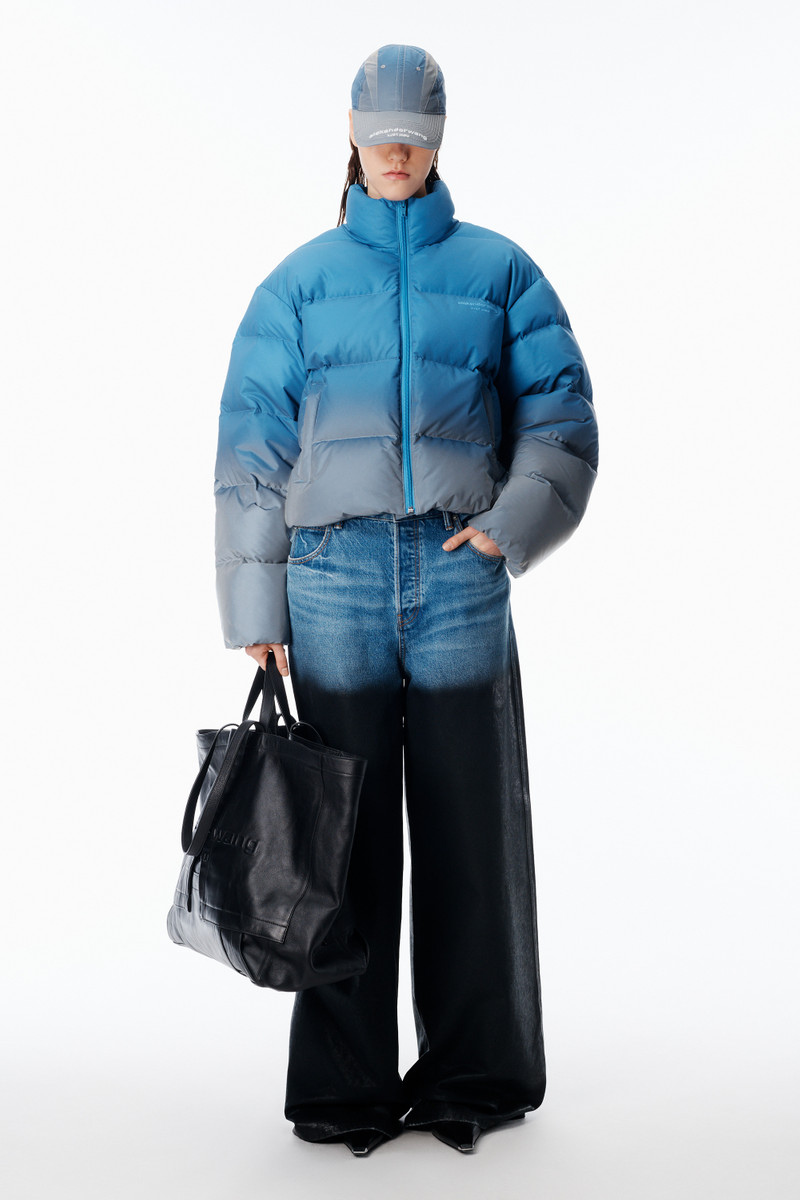 Alexander Wang Reflective Cropped Puffer outlook