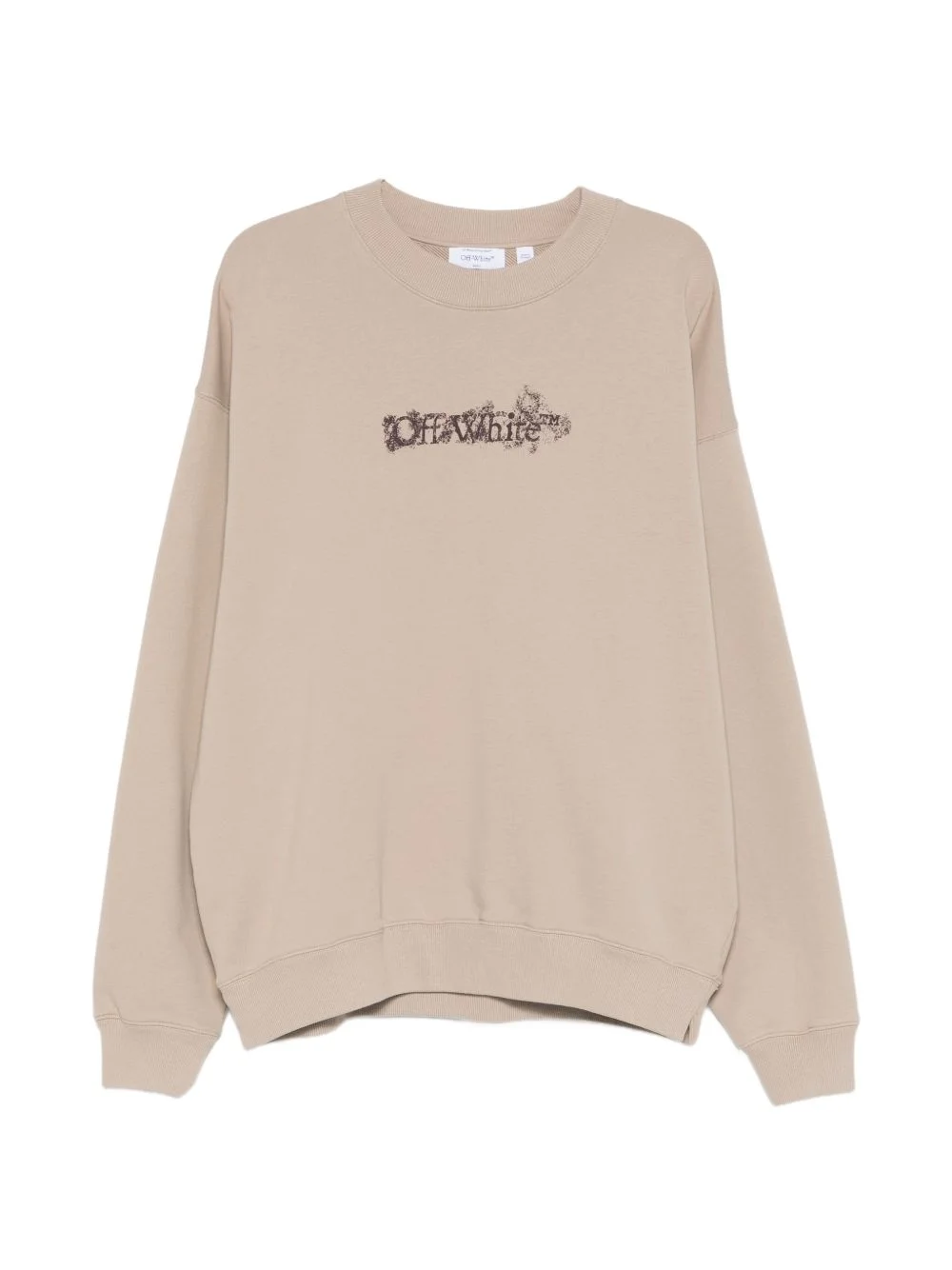 logo crew-neck sweatshirt - 1