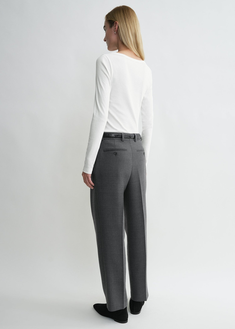 Classic rib top white 5