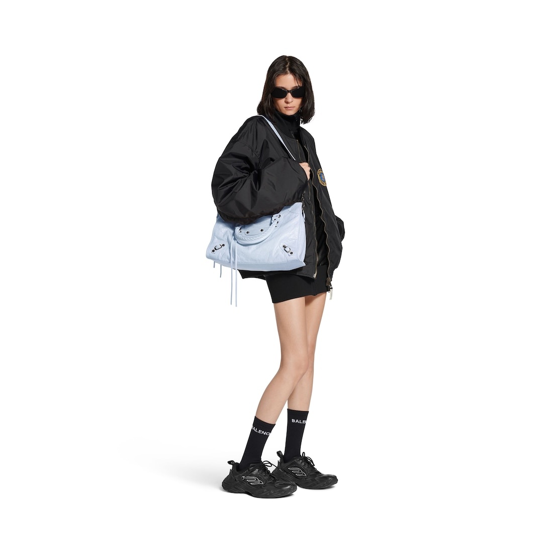 Women's Le City Bag Medium  in Cloudy Blue - 7