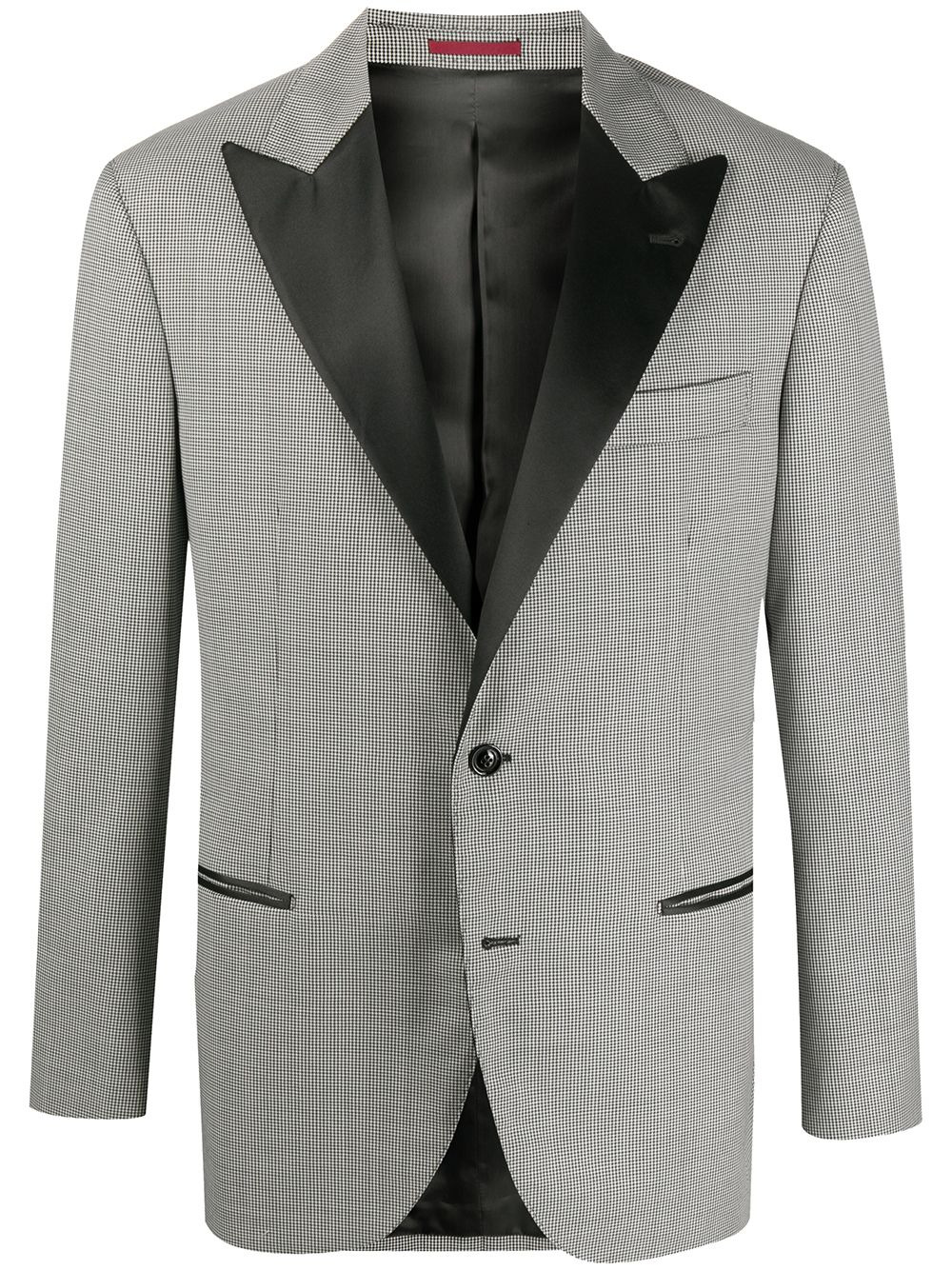single-breasted fitted blazer - 1